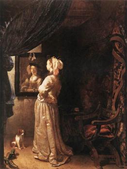 弗朗斯 凡 米裡斯 Woman before the Mirror 弗朗斯 凡 米裡斯 Woman before the Mirror